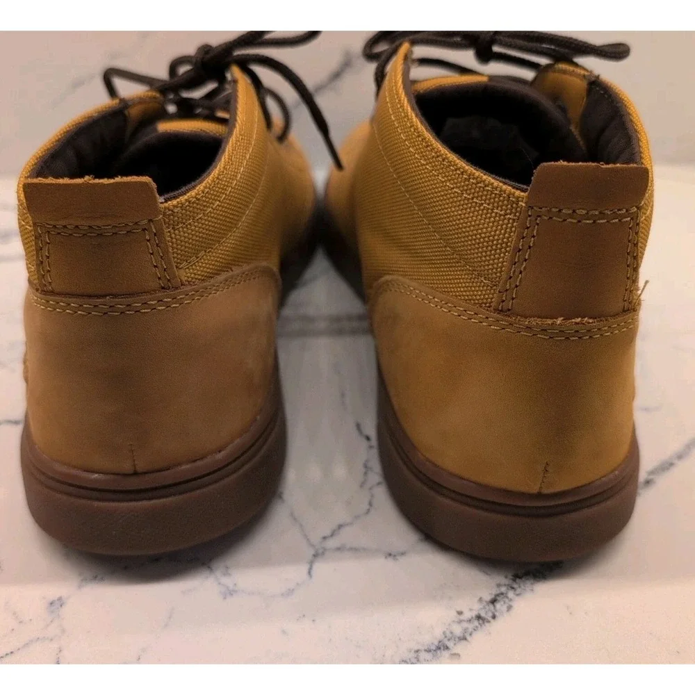 Timberland Groveton Chukka‎ Sneakers Mens 11.5 Suede Canvas Tan Lightweight Boot